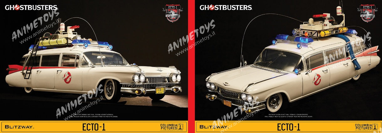 BLITZWAY - Ghostbusters - Ecto-1 - Premium Ultimated Masterpiece Series 1:6 Scale