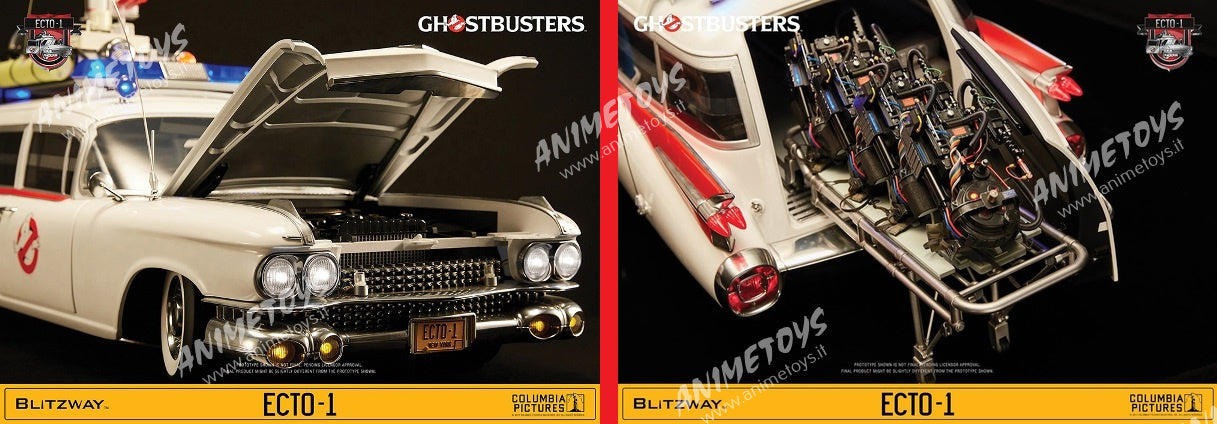 BLITZWAY - Ghostbusters - Ecto-1 - Premium Ultimated Masterpiece Series 1:6 Scale