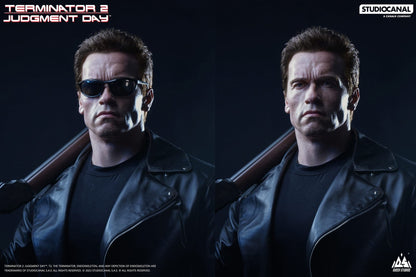 QUEEN STUDIOS - TERMINATOR 2 - T-800 Life-Size Bust  1:1