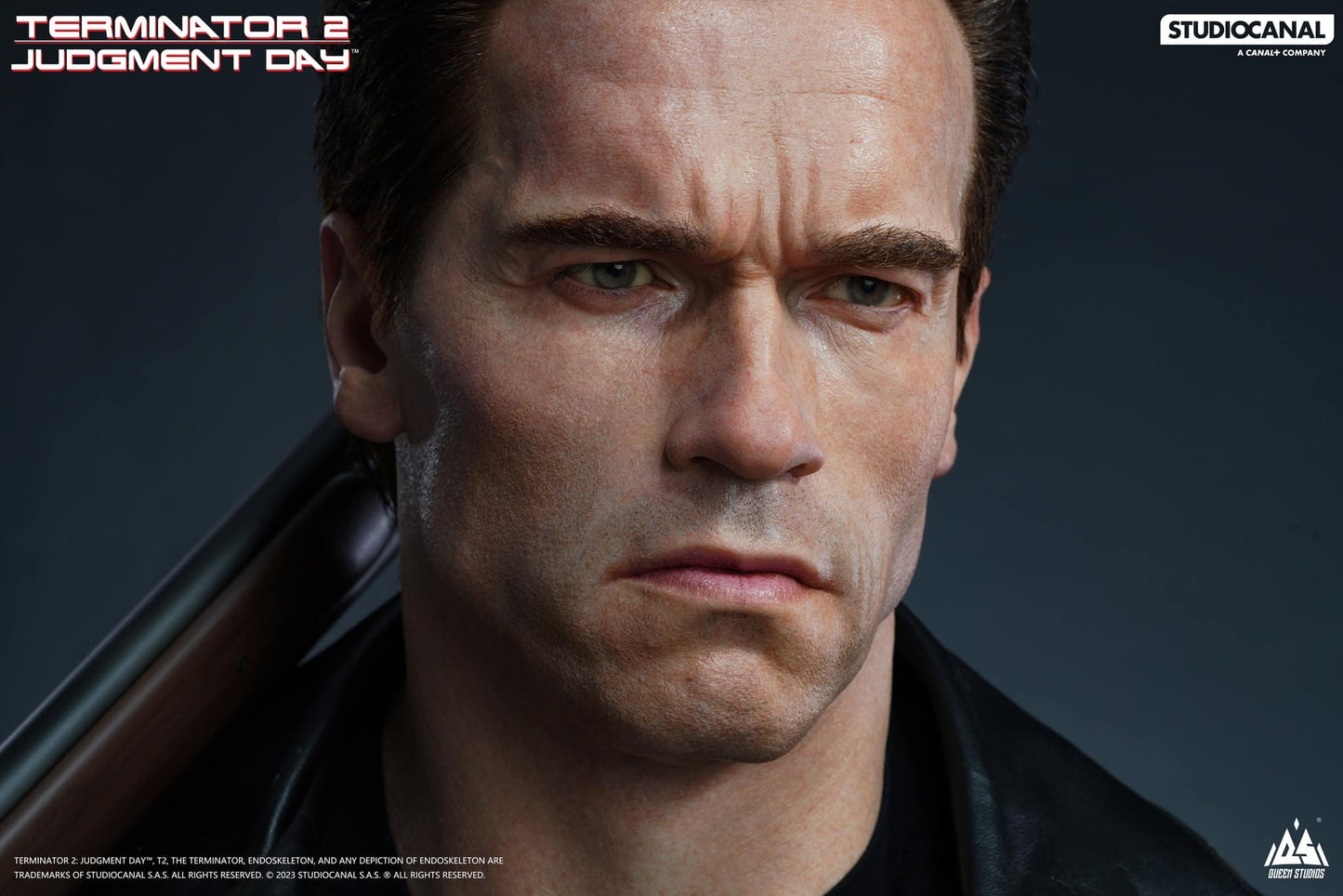 QUEEN STUDIOS - Terminator 2 - T-800 Life-Size Bust 1:1