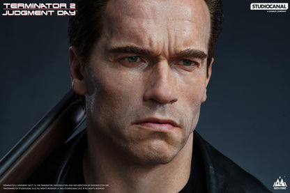 QUEEN STUDIOS - Terminator 2 - T-800 Life-Size Bust 1:1