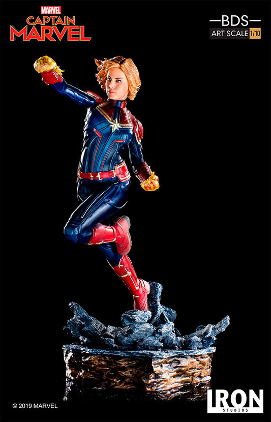 IRON STUDIO - Marvel - Captain Marvel Battle Diorama Set 1:10