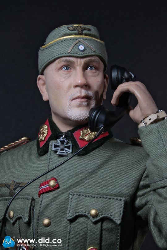 DID/3R - WWII German Communications 2 WH Major General Drud 1:6 Action Doll