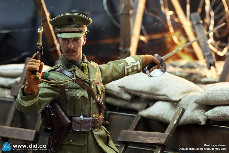 DID/3R - WWI British Officer - Colonel Mackenzie 1:6 Action Doll
