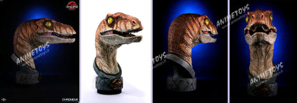 CHRONICLE COLLECTIBLES - Jurassic Park The Lost World - Velociraptor - 1:1 Life Size Bust