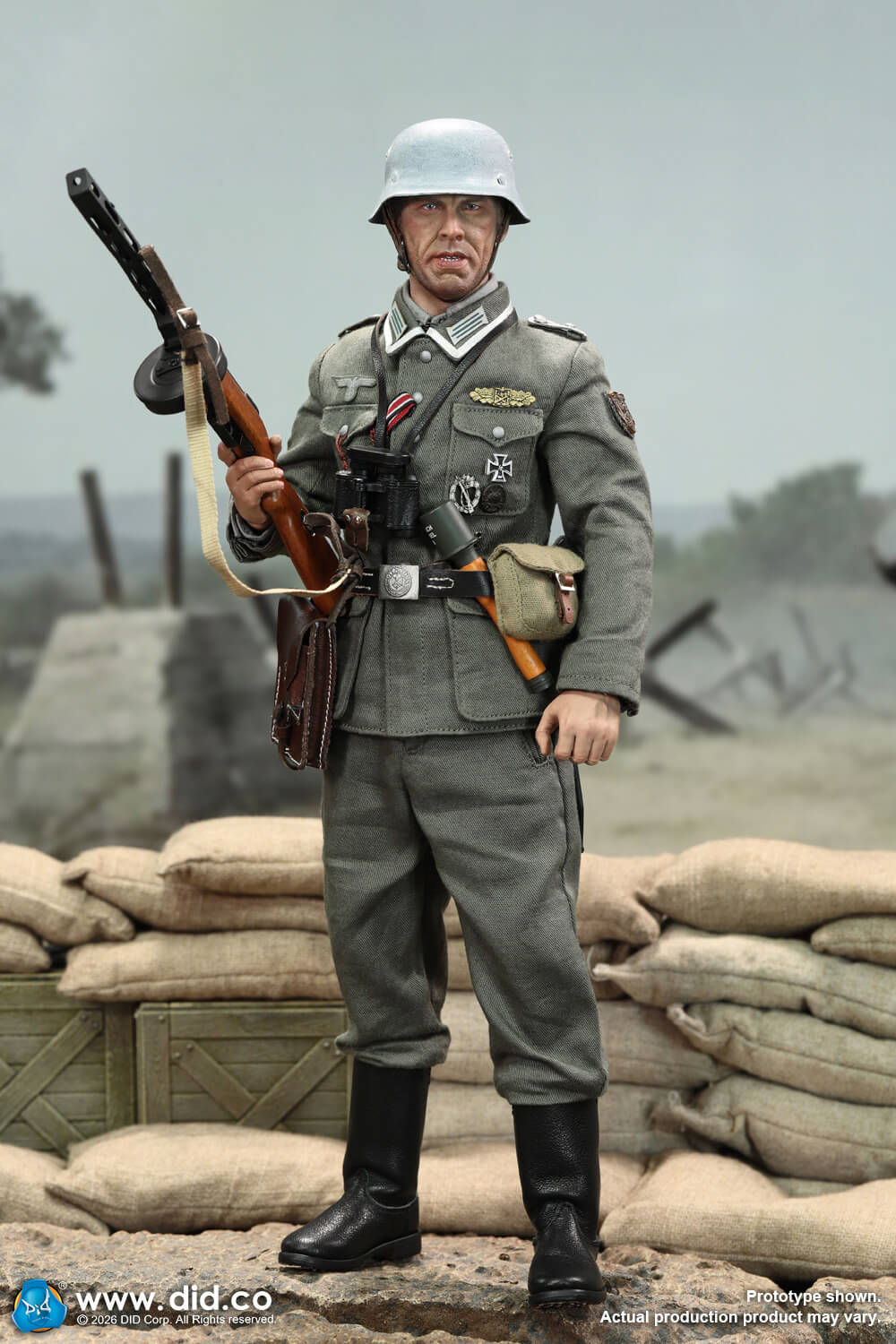 DID 3R -  1/6 WWII German Wehrmacht Oberfeldwebel – Steiner
