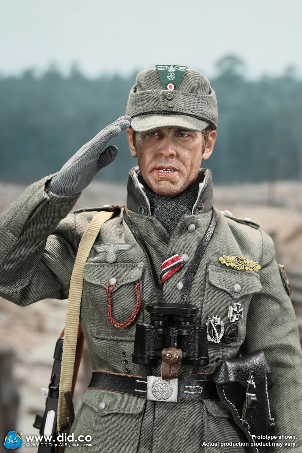 DID 3R -  1/6 WWII German Wehrmacht Oberfeldwebel – Steiner