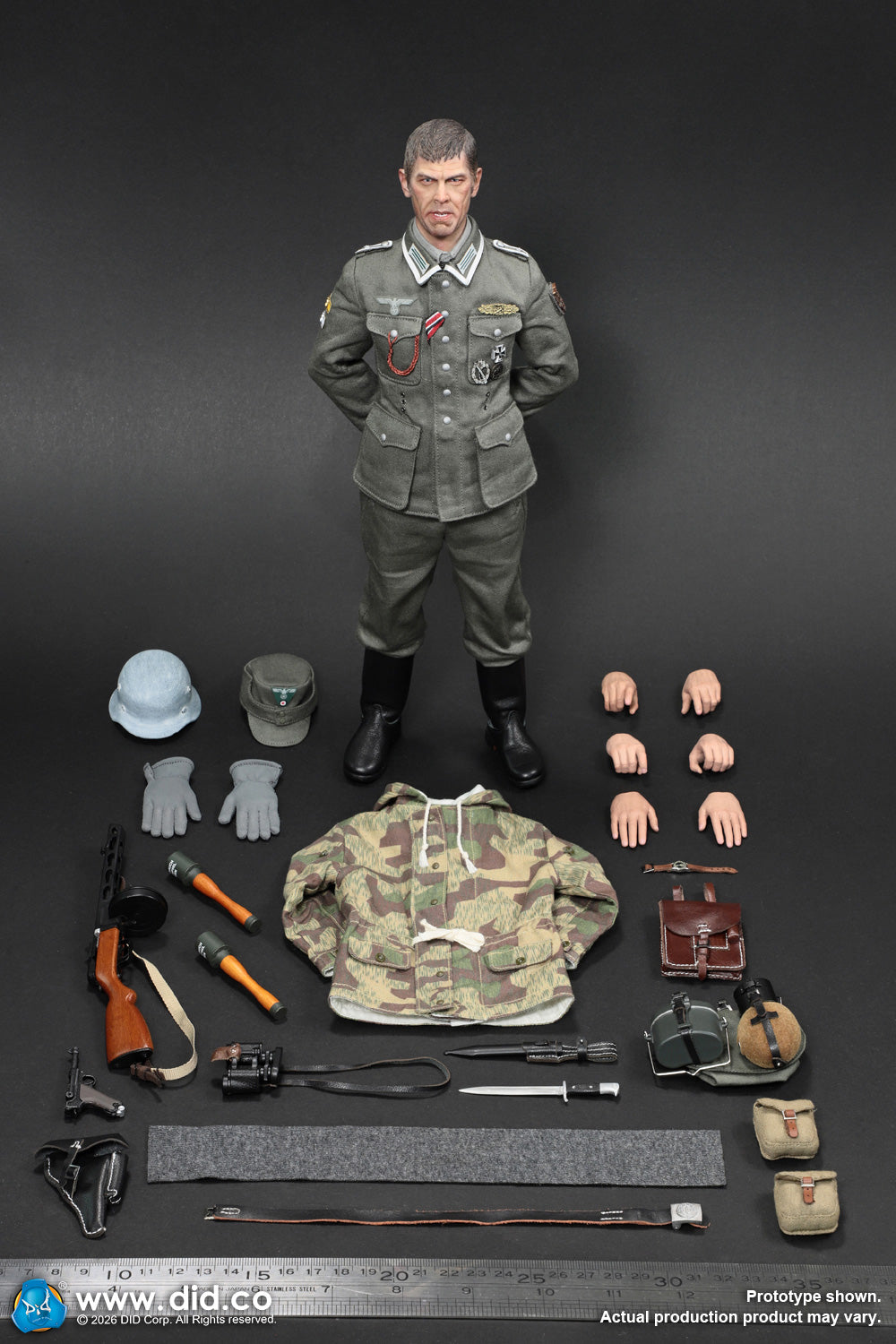 DID 3R -  1/6 WWII German Wehrmacht Oberfeldwebel – Steiner