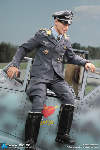 DID -  1/6 WWII German Luftwaffe Ace Pilot  Erich Hartmann D80190