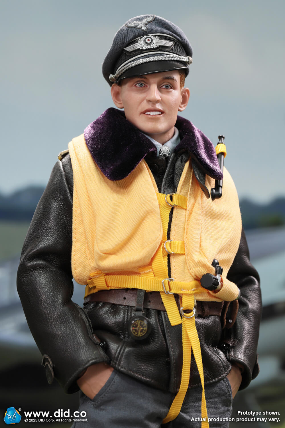 DID -  1/6 WWII German Luftwaffe Ace Pilot  Erich Hartmann D80190