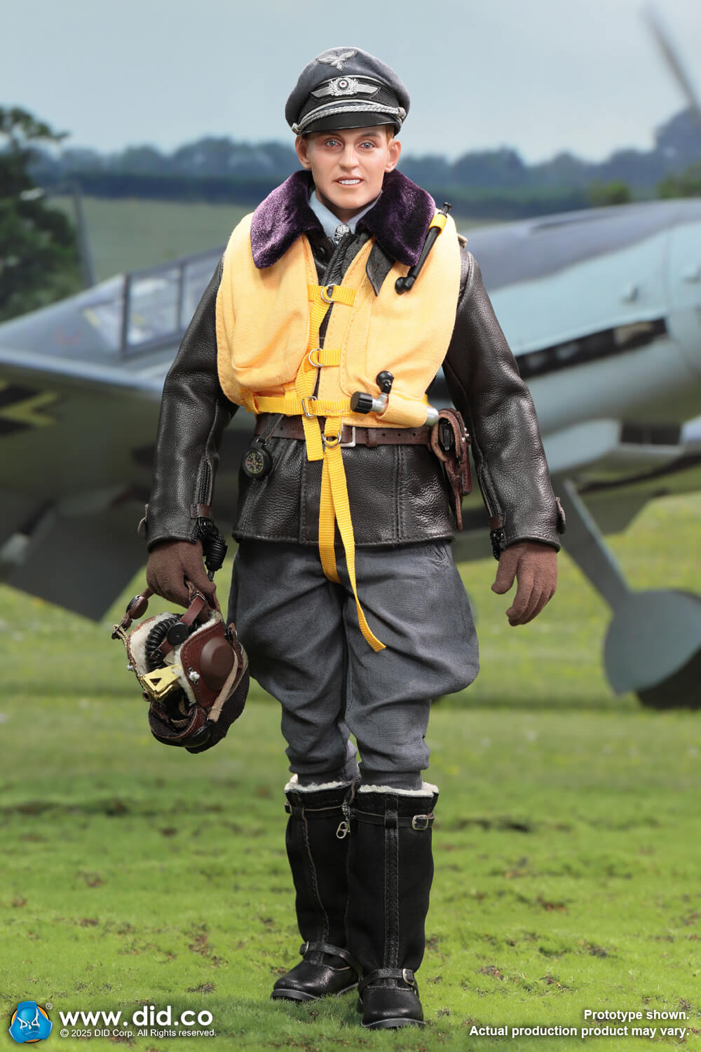 DID -  1/6 WWII German Luftwaffe Ace Pilot  Erich Hartmann D80190