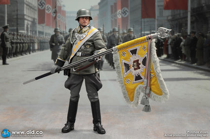 DID/3R - 1/6 WWII German Cavalry Standard-Bearer – Anselm D80193