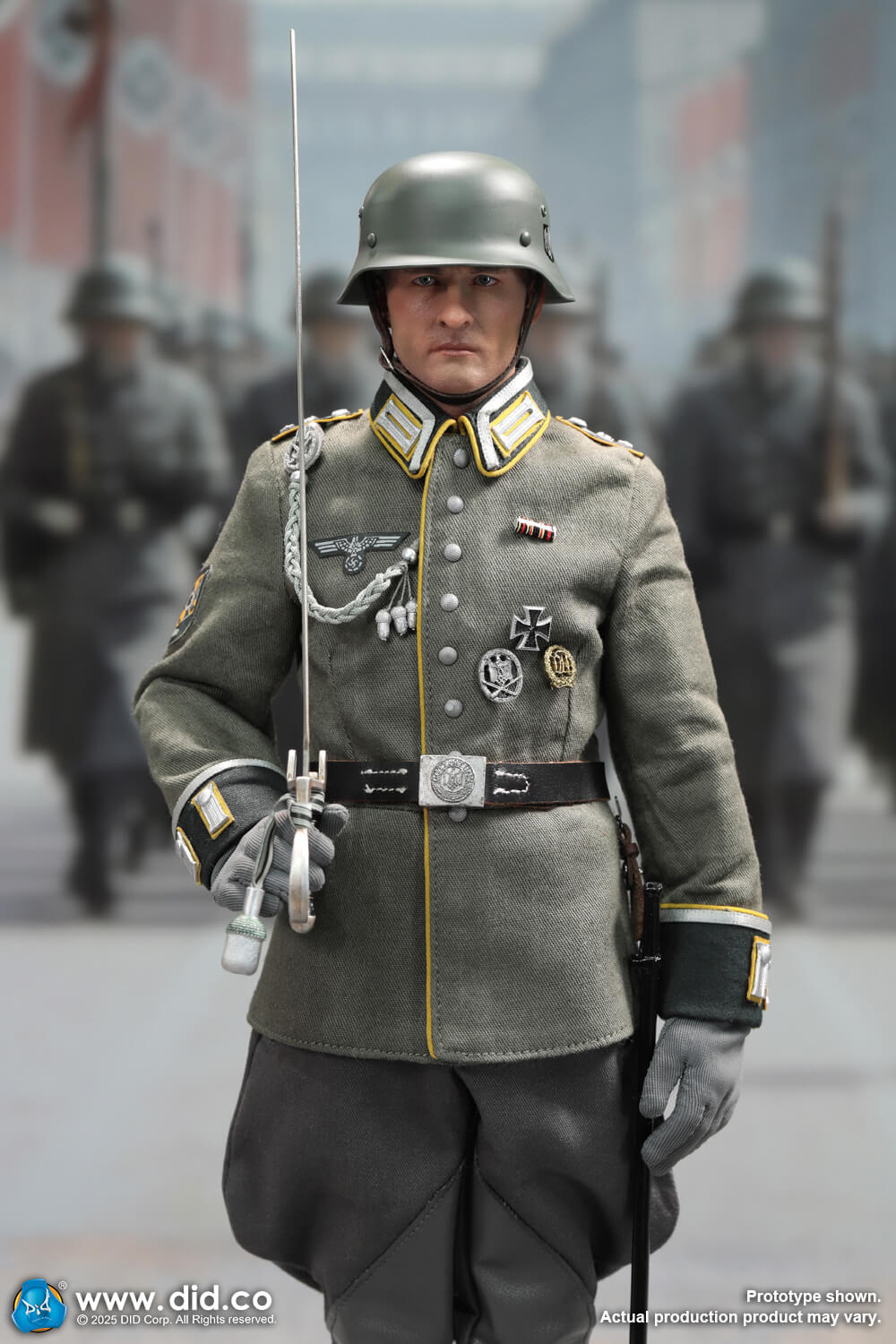 DID/3R - 1/6 WWII German Cavalry Standard-Bearer – Anselm D80193