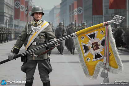 DID/3R - 1/6 WWII German Cavalry Standard-Bearer – Anselm D80193