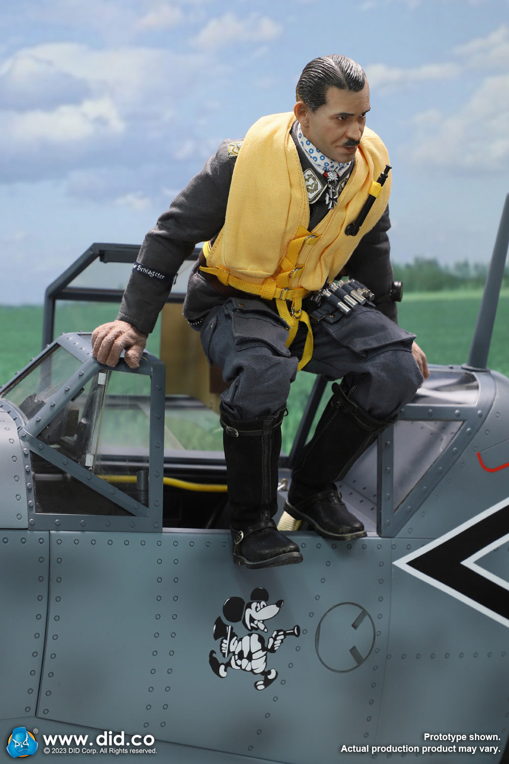 DID CORP - Bf 109 Cockpit (Grey Blue)  1/6