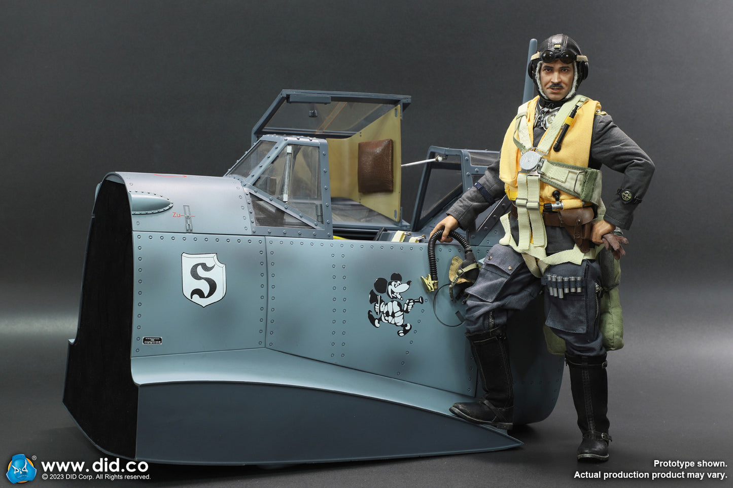 DID CORP - Bf 109 Cockpit (Grey Blue)  1/6