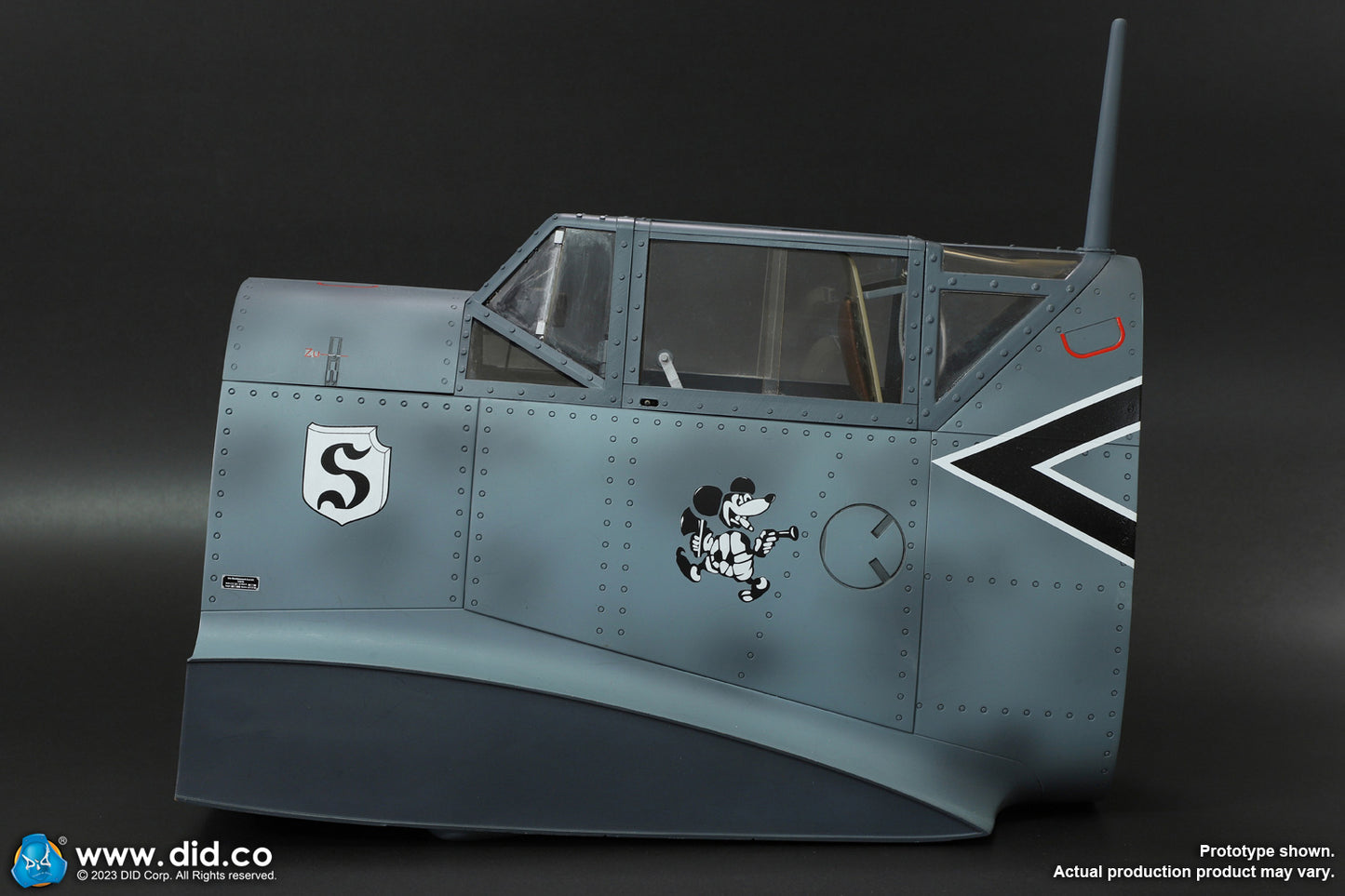 DID CORP - Bf 109 Cockpit (Grey Blue)  1/6