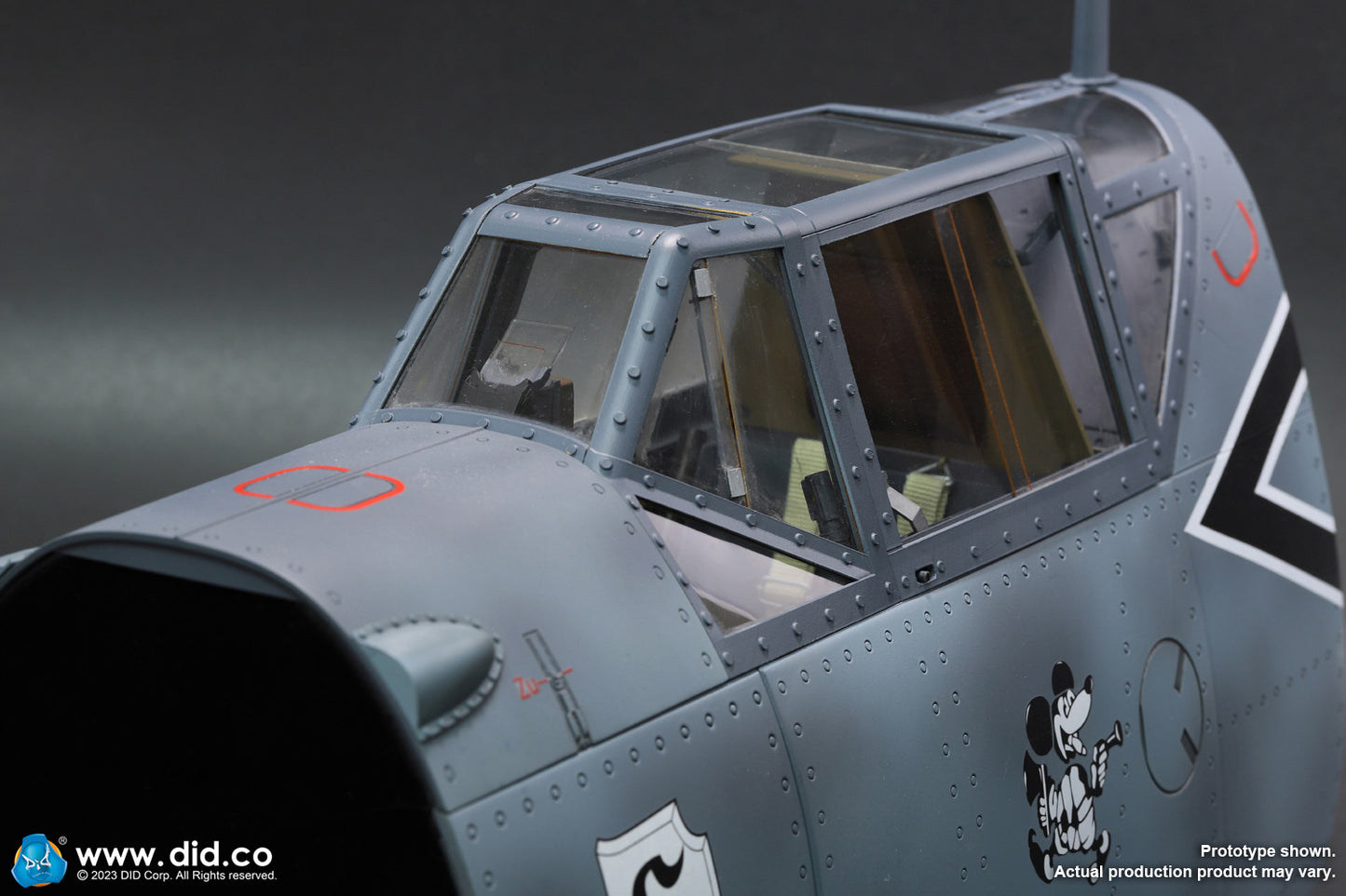 DID CORP - Bf 109 Cockpit (Grey Blue)  1/6