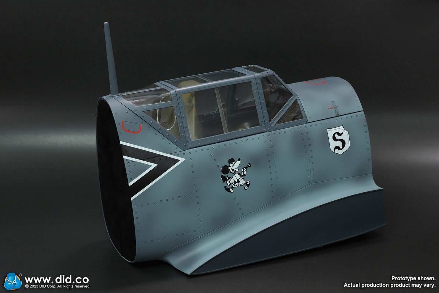 DID CORP - Bf 109 Cockpit (Grey Blue)  1/6