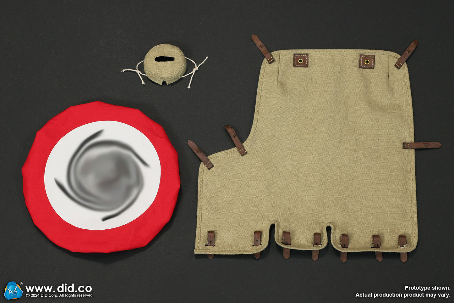 DID/3R -  1/6 WWII German Zündapp KS 750 Motorcycle with Sidecar Grey Version