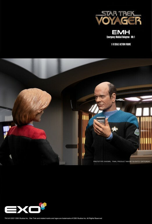 EXO-6 - Star Trek Voyager - The Doctor Emh 1:6 Scale Figure