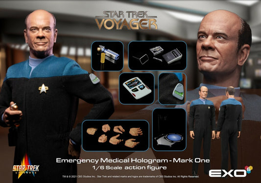 EXO-6 - Star Trek Voyager - The Doctor Emh 1:6 Scale Figure