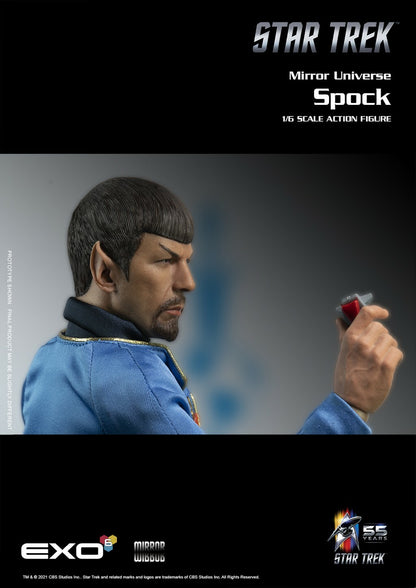EXO 6 - Star Trek The Original Series Action Figure 1:6 Mirror Universe Spock