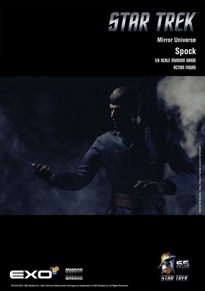 EXO 6 - Star Trek The Original Series Action Figure 1:6 Mirror Universe Spock