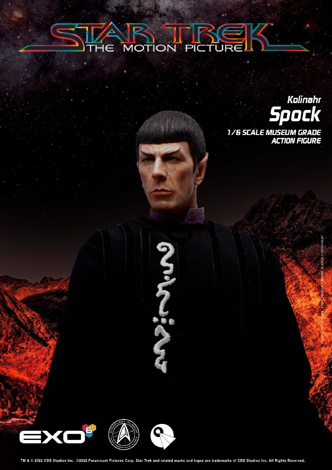 EXO-6 - Star Trek The Motion Picture - Kolinahr Spock 1:6 Scale Figure