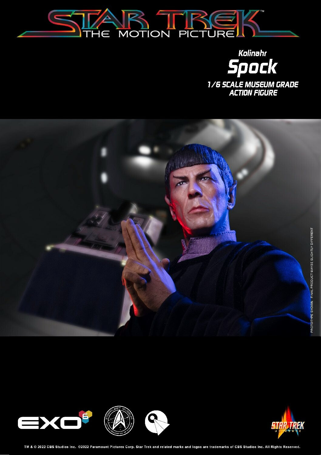 EXO-6 - Star Trek The Motion Picture - Kolinahr Spock 1:6 Scale Figure