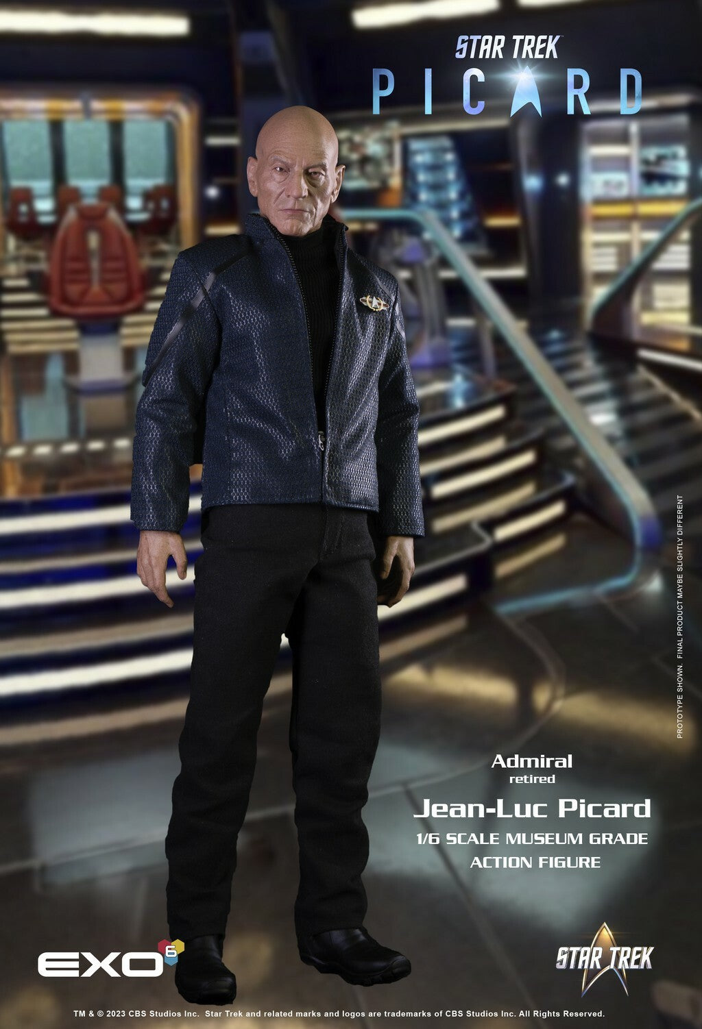 EXO6 - Star Trek: Picard - Jean-Luc Picard 1/6