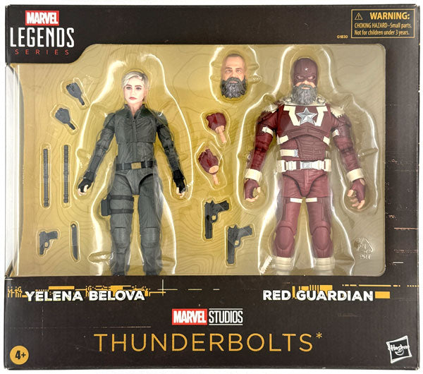HASBRO - Marvel Legends Thunderbolts Yelena Belova And Red Guardian Action Figures
