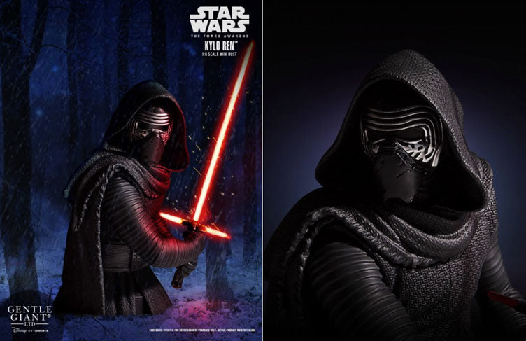 GENTLE GIANT - Star Wars - Kylo Ren - Mini Bust