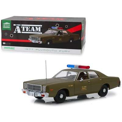 ARTISAN COLLECTION - Greenlight The A-Team 1977 Plymouth Fury 1/18