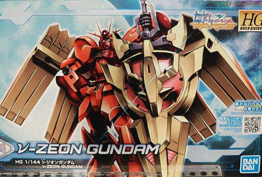BANDAI - Gunpla - HG Build Diver-R Nu Zeon Gundam #005 1/144