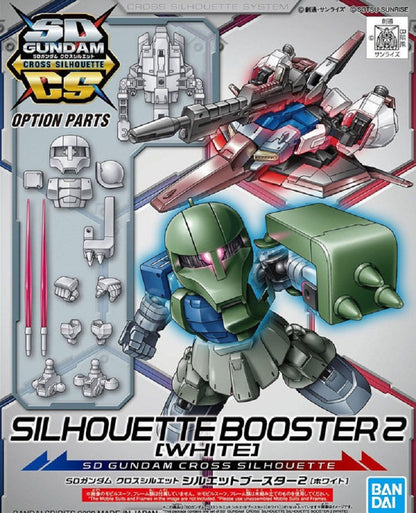 BANDAI - Gunpla - SD Gundam Cross Silhouette Booster 2 White OP-09