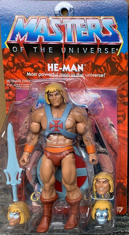 SUPER 7 - Masters of Universe Classic Action Figure Ultimate He-Man 18 cm