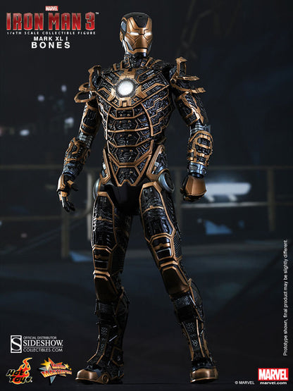 HOT TOYS - Marvel - Iron Man 3 - Iron Man Mark XLI Bones - Movie Masterpiece 1:6 Action Doll MMS251