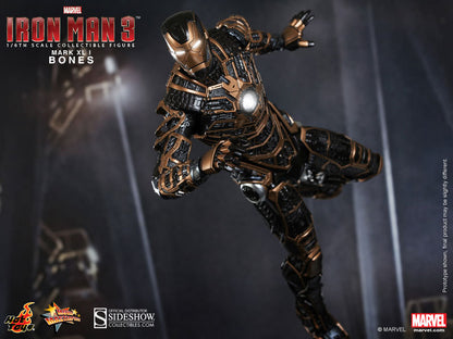 HOT TOYS - Marvel - Iron Man 3 - Iron Man Mark XLI Bones - Movie Masterpiece 1:6 Action Doll MMS251