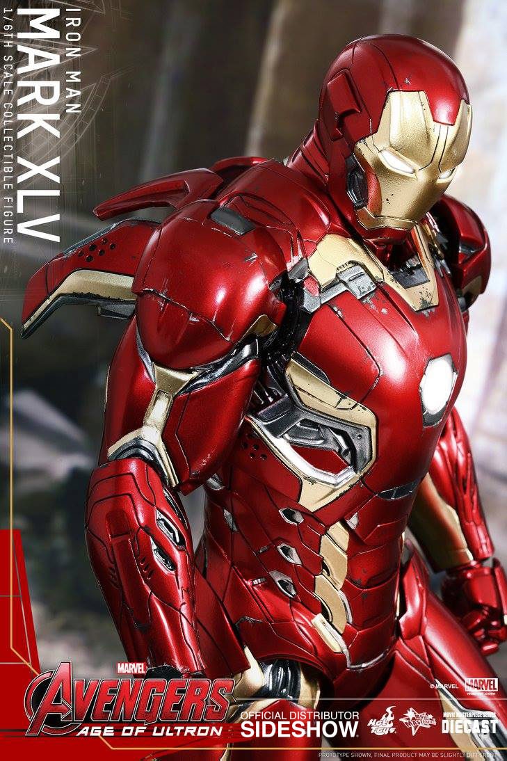 HOT TOYS Marvel Avengers Age of Ultron Iron Man Mark XLV