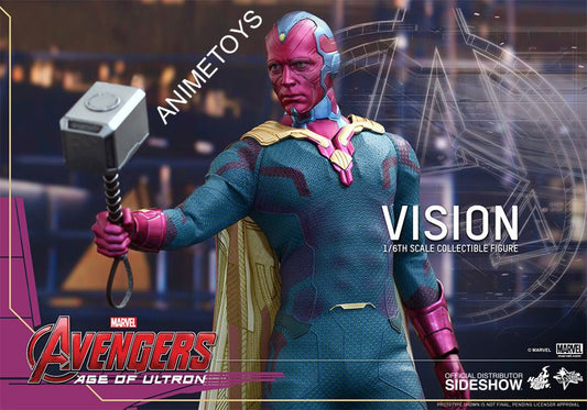 HOT TOYS - Marvel - Avengers Age of Ultron - Vision - Movie Masterpiece 1:6 Action Doll