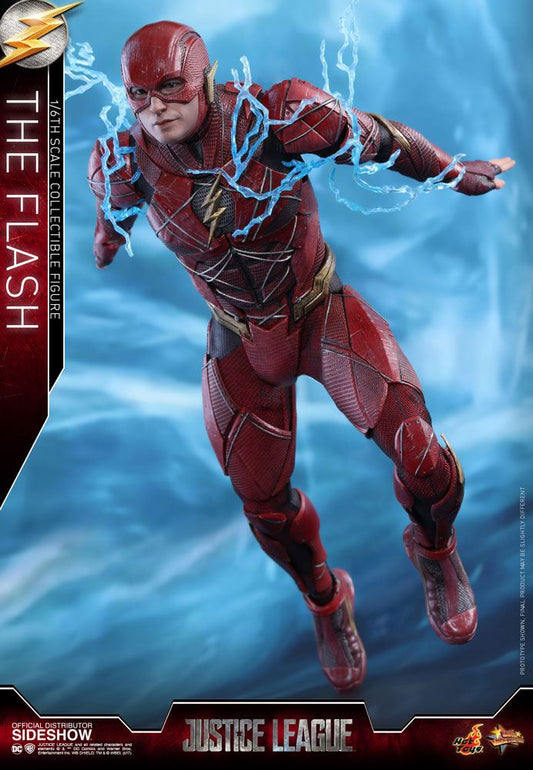 HOT TOYS - Dc Comics - Justice League Movie - The Flash - Movie Masterpiece 1:6 Action Doll
