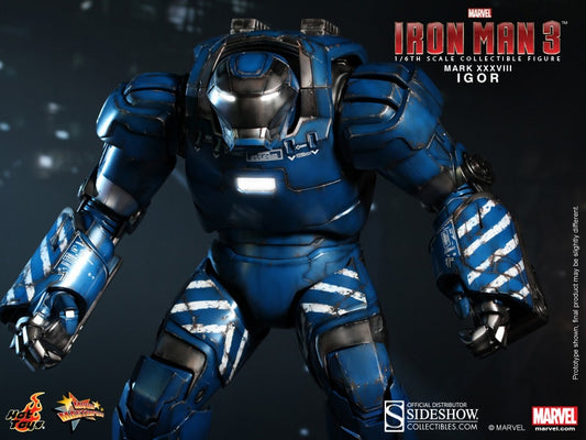 HOT TOYS - Marvel - Iron Man 3 - Igor Mark 38 - Movie Masterpiece 1:6 Action Doll