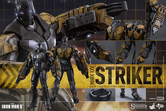 HOT TOYS - Marvel - Iron Man 3 - Striker Mark XXV (Mark 25) - Movie Masterpiece 1:6 Action Doll