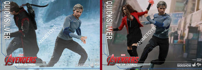 HOT TOYS - Marvel - Avengers Age of Ultron - Quicksilver - Movie Masterpiece 1:6 Action Doll MMS302