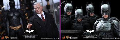 HOT TOYS - Dc Comics - Batman The Dark Knight - Batman Armory with Bruce Wayne and Alfred - Movie Masterpiece 1:6 Action Doll