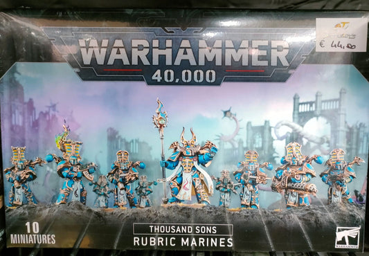 CITADEL - Warhammer 40000 - Thousand Sons Rubric Marines