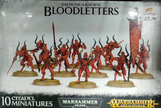 CITADEL - Warhammer 40.000 / Age of Sigmar - Daemons of Khorne Bloodletters