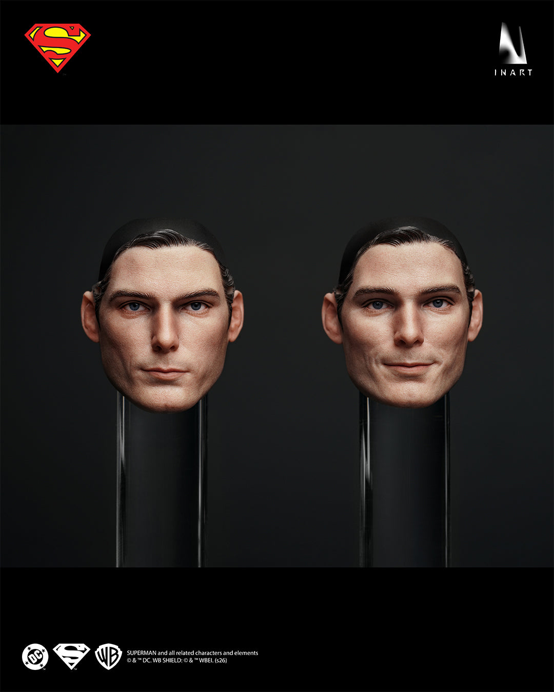 INART -  Superman  (1978) -  1/6 Collectible Figure Premium Edition 2-Pack