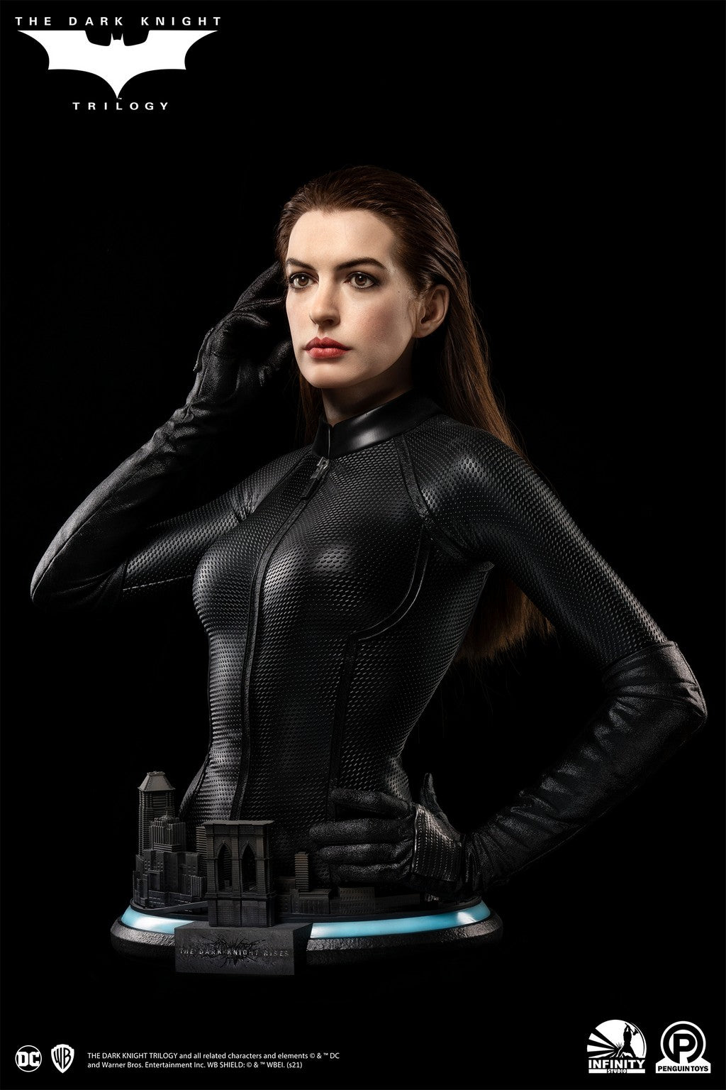 INFINITY STUDIO - Dc Comics - The Dark Knight Rises - Catwoman Selina Kyle 1:1 Scale Bust